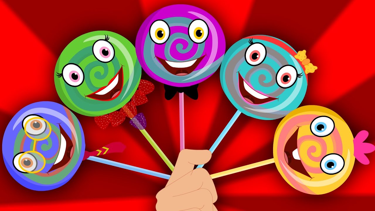 Finger Family Lollipop | Nursery Rhymes For Kids And Childrens | Baby Songs For Toddlers