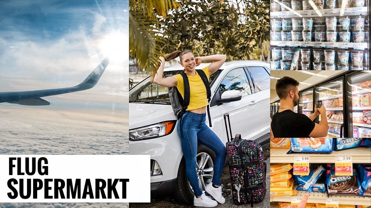 Wir fliegen nach Miami! Ankunft+Amerikanischer Supermarkt!