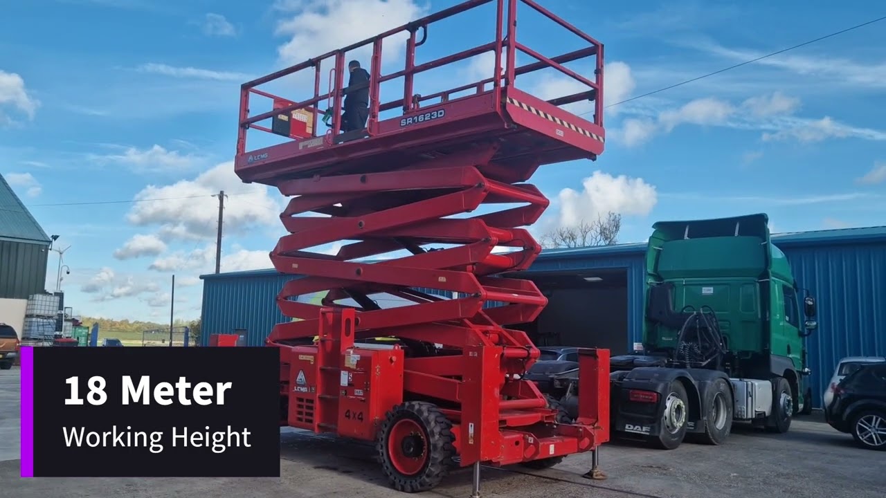 2020 LGMG SR1623D scissor lift