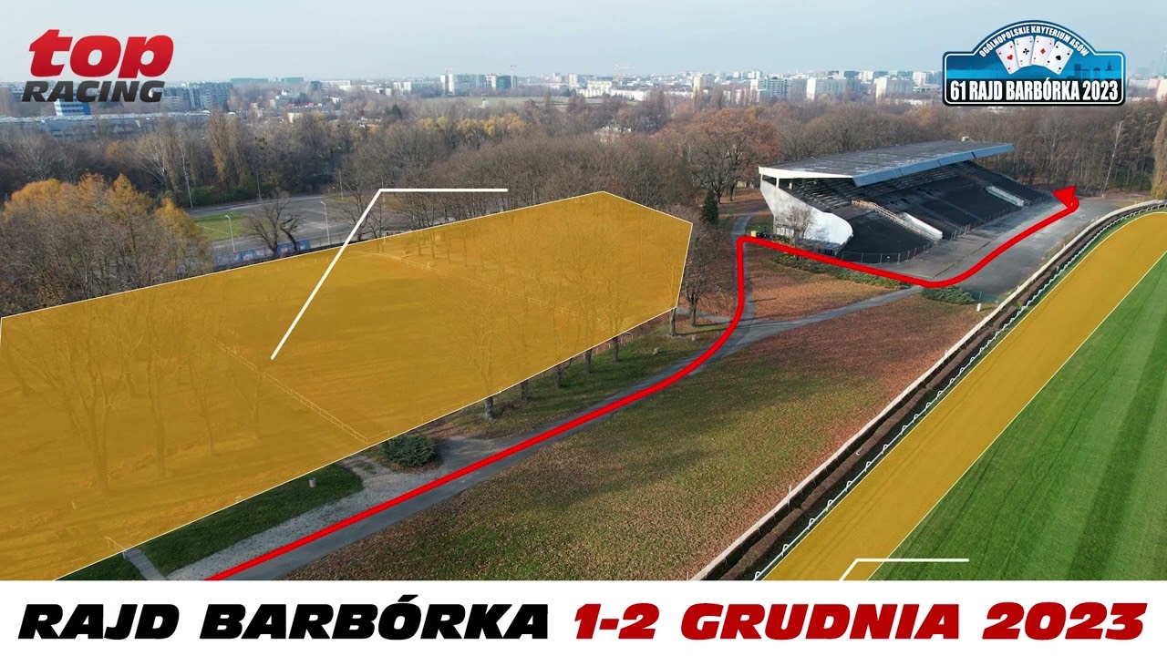 Rajd Barbórka 2023. Odcinek Specjalny Tor Służewiec