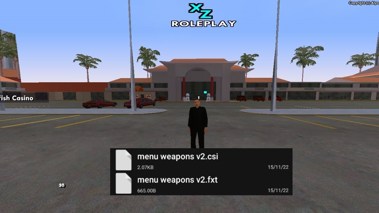 [CLEO-SAMP]Spawn gun keren parah