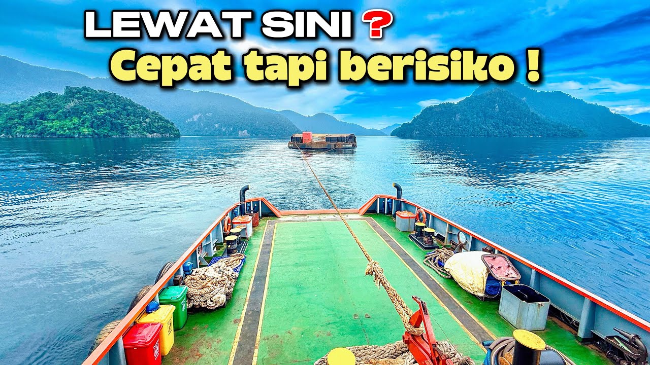 CUMA 3 JAM | PELAYARAN TUGBOAT TOWING DENGAN RUTE TERPENDEK