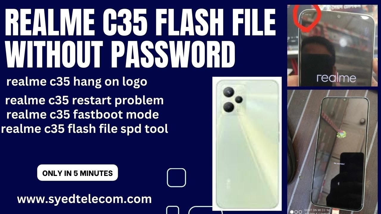 How To Fix Realme C35 Flash File And Spd Tools Issues In Fastboot Mode