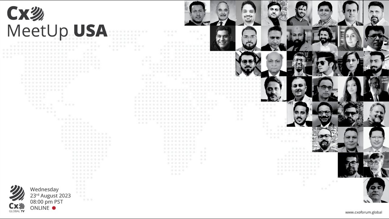 CxO Meetup USA - 23 August 2023 - CxO Global Forum