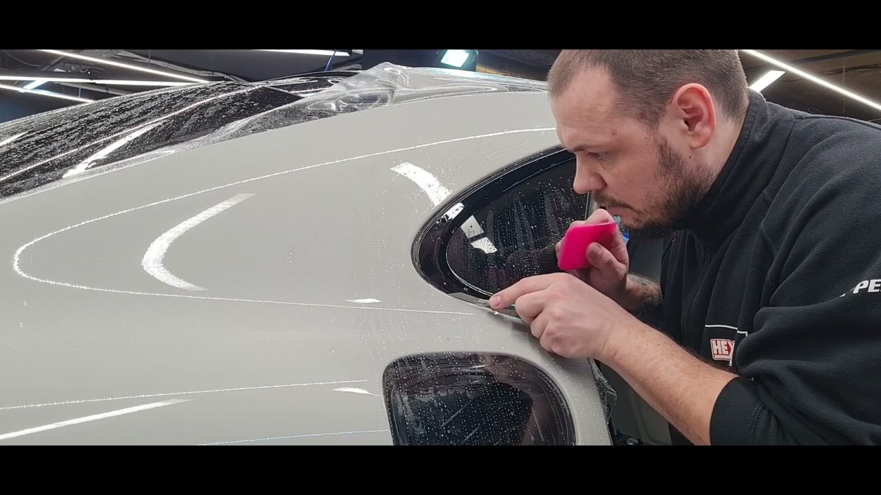 Подворот плеки у форточки Porsche Cayenne