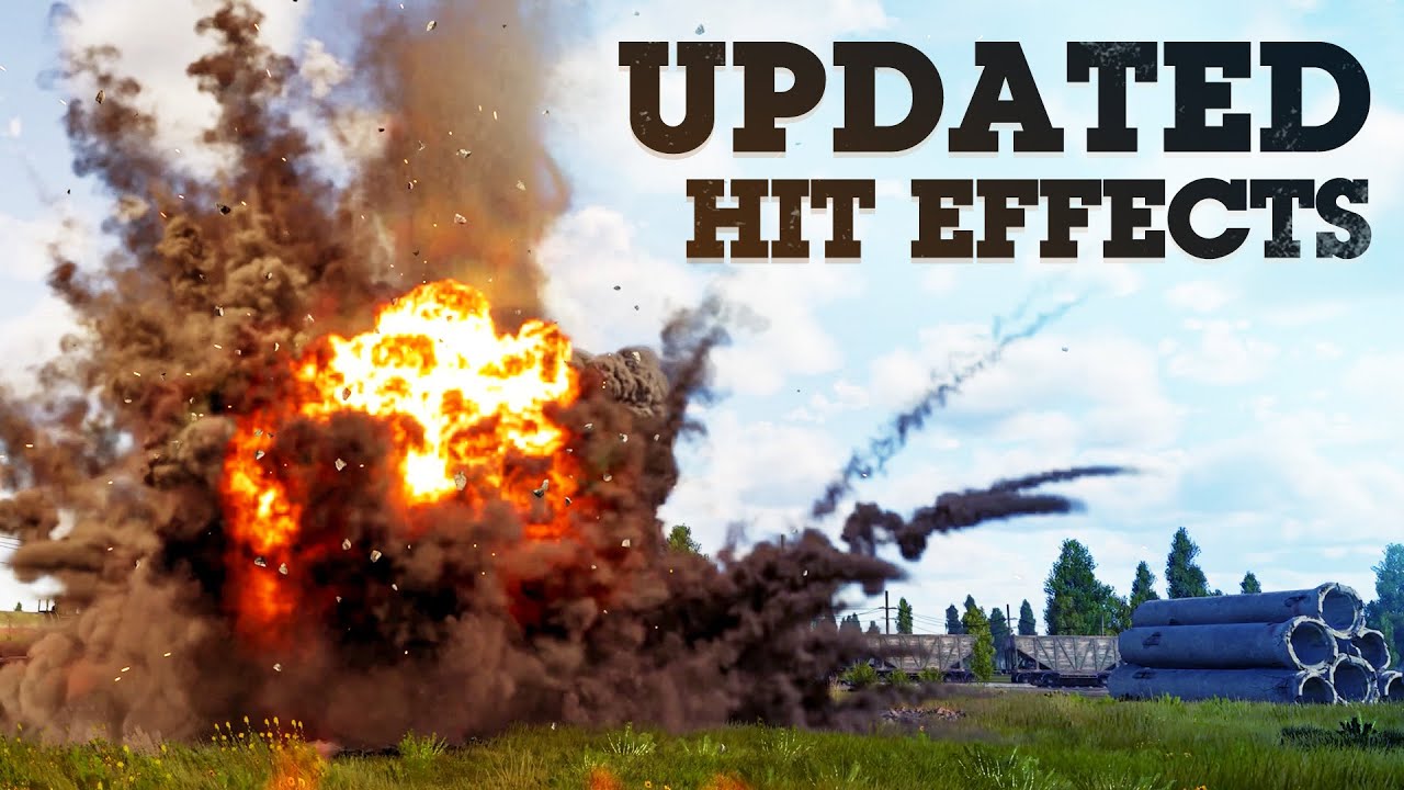 Эффекты попаданий в War Thunder