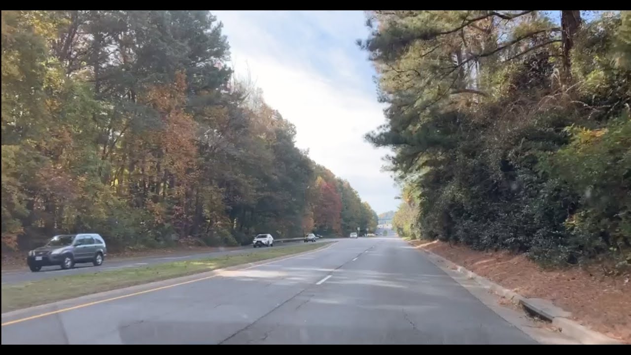 Driving on Chippenham Pkwy to Old Cloverleaf Mall Site