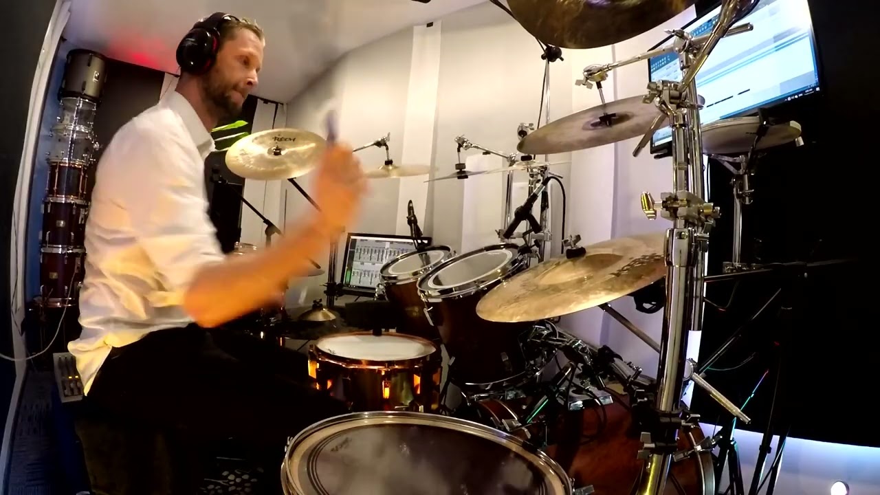 ROBIN STONE DRUMS- dissect the Masses 'flesh mechanics' studio playthrough 