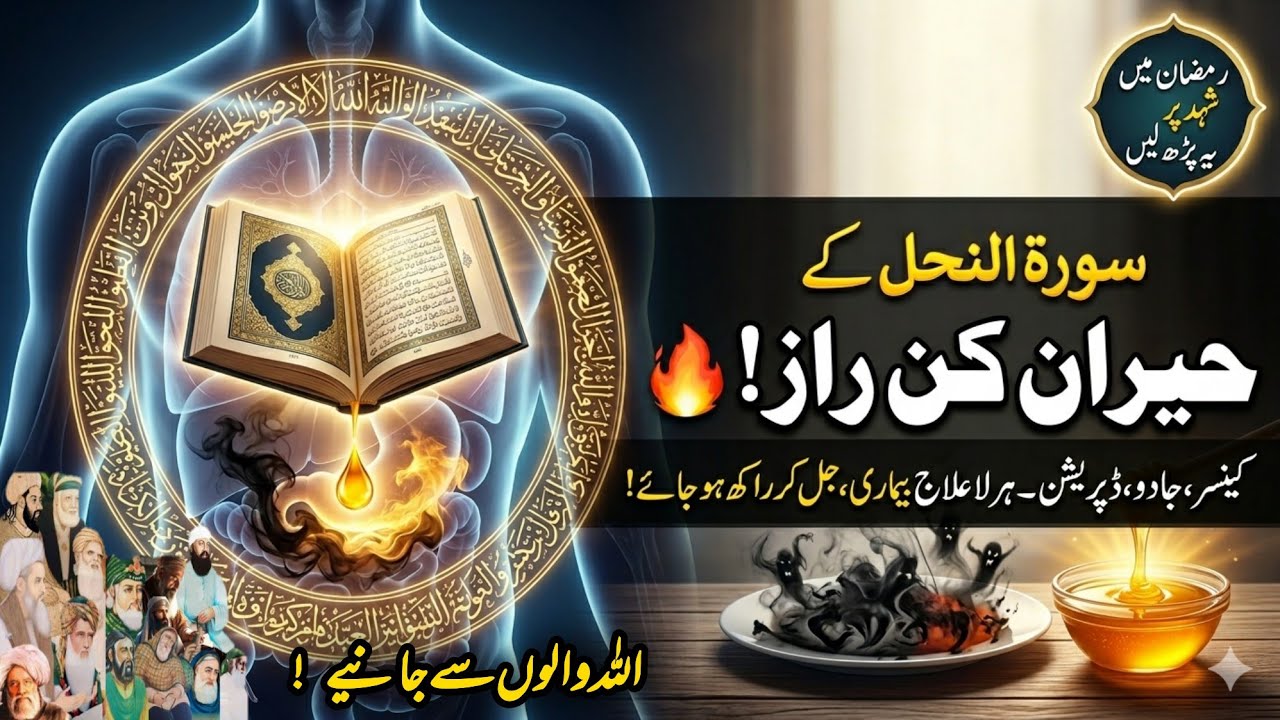 Waswaso Aur Cancer Ka 100% Ilaj | Khaye Piye Jadoo | Shahad Se Shifa | Surah Nahl | Sialvi TV