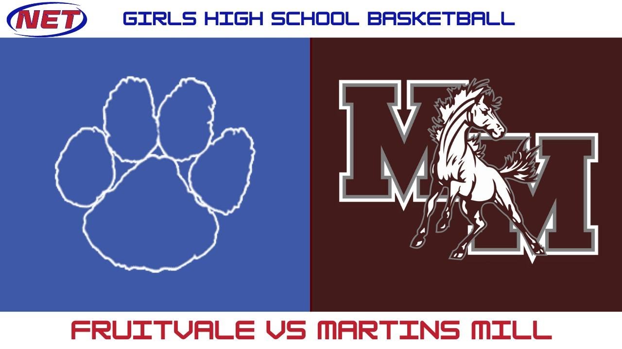 HS Girls Basketball: Fruitvale vs Martins Mill