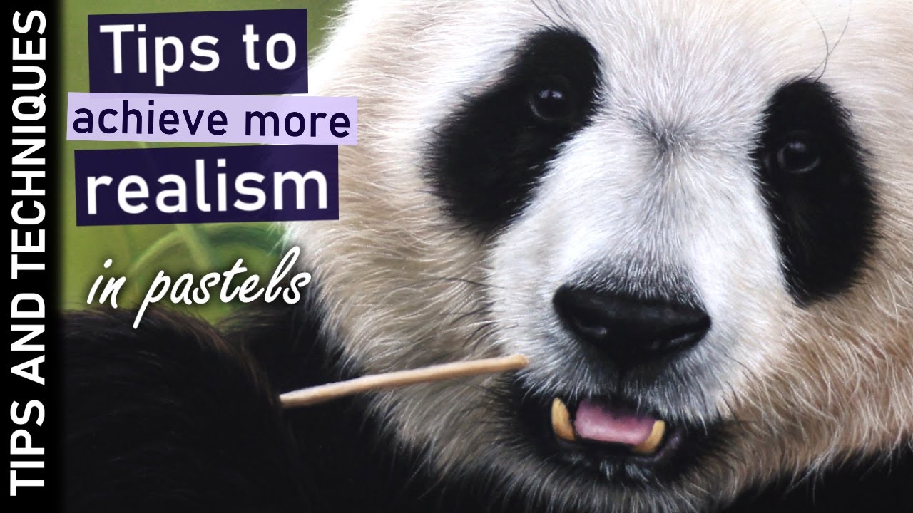 How to improve depth and detail when drawing white fur | Panda drawing