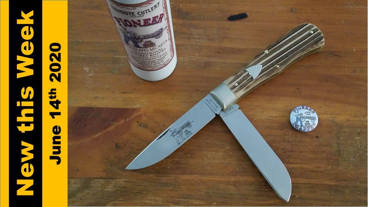New this Week: GEC #23 Pioneer in Woodland Micarta - June 14th, 2020