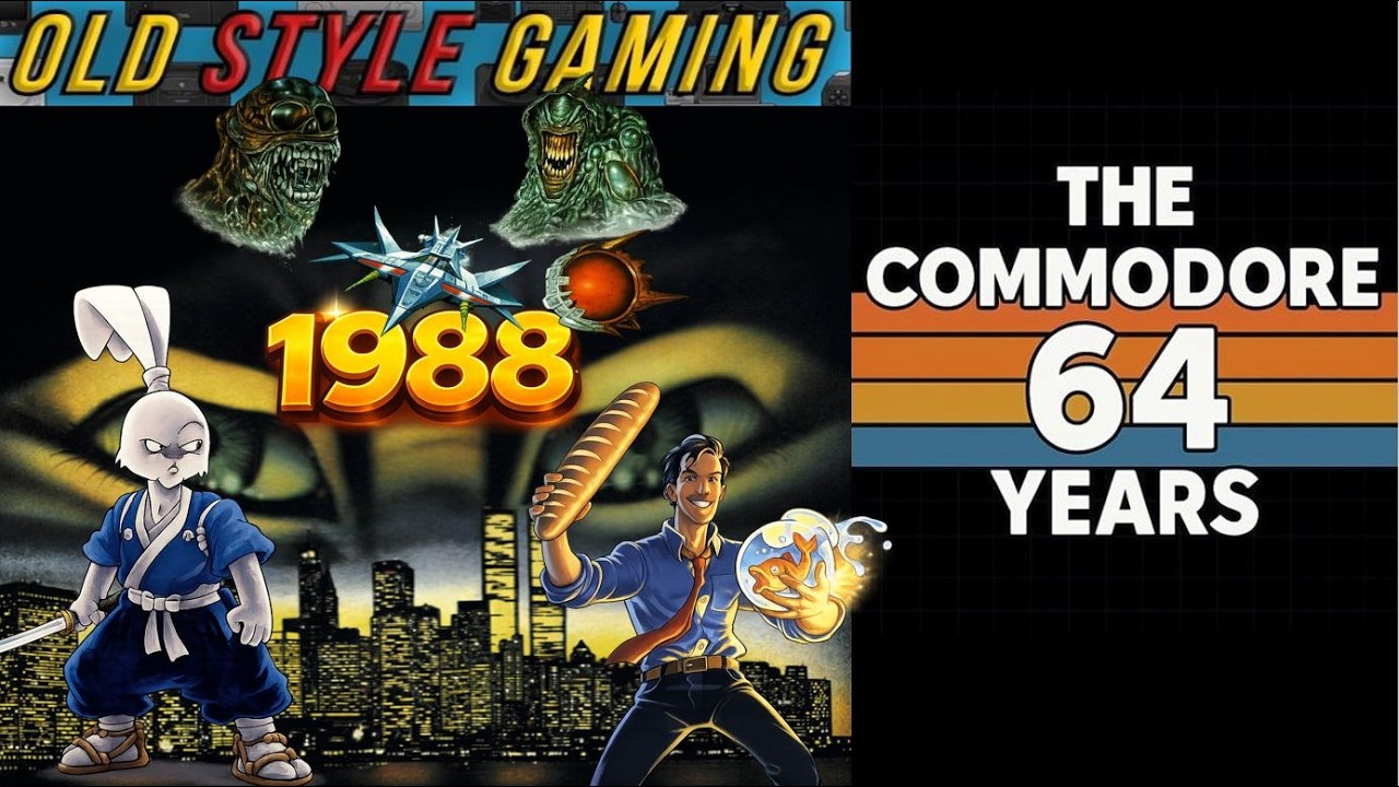 The Commodore 64 Years – 1988 | Best C64 Games