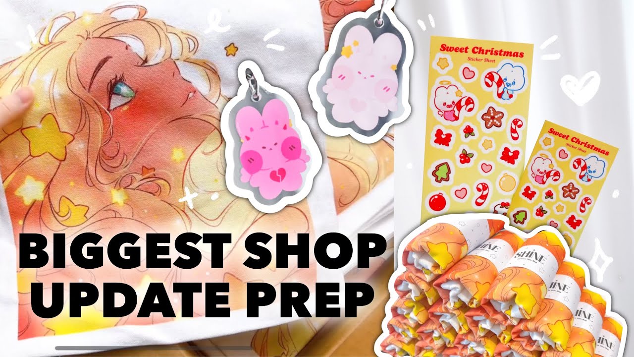 🌷BIGGEST SHOP UPDATE PREP 2024 + Vograce Review 🌷Running a small business in Sydney Australia