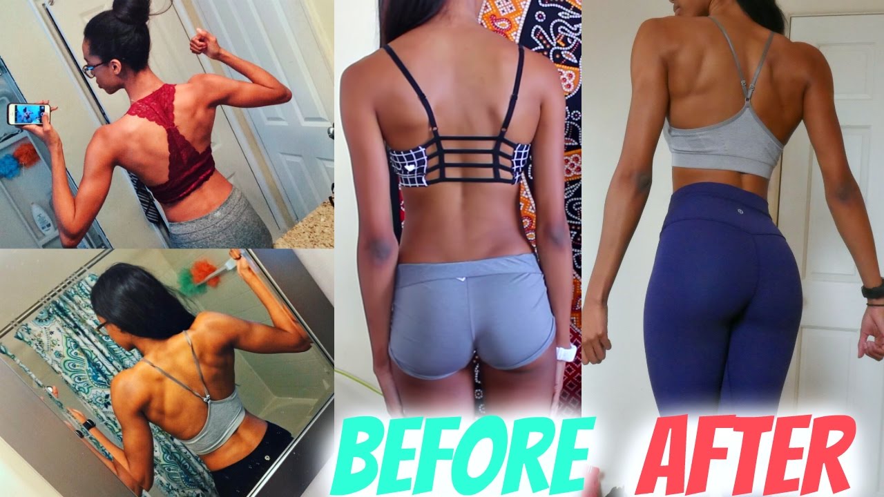 HOW TO GET A SMALLER WAIST | Favorite Back Exercises• Lawenwoss