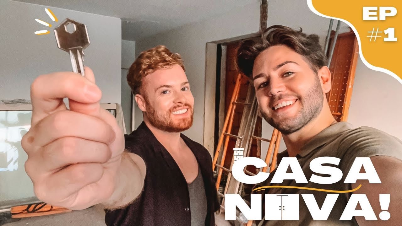 A NOSSA PRIMEIRA CASA - House Tour em obras 🏠🔑