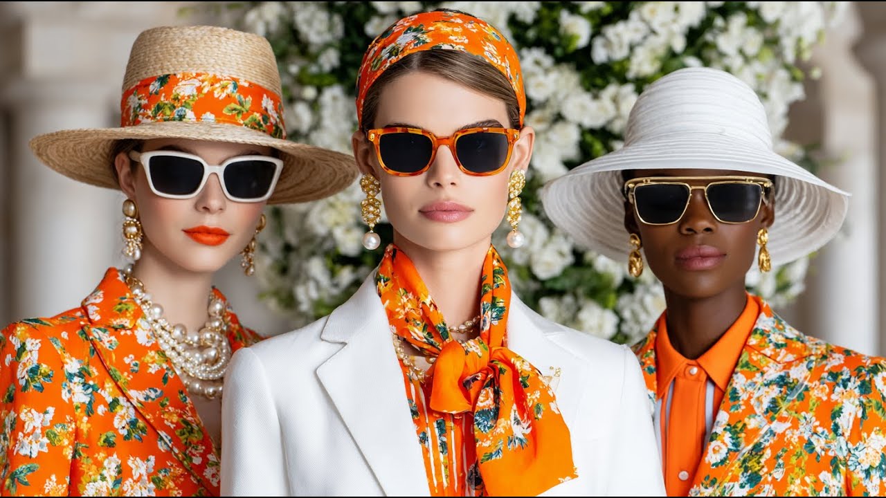 Коллекция Ralph Lauren весна-лето 2026 «Абрикос и жемчуг» – свежая летняя элегантность для женщин.