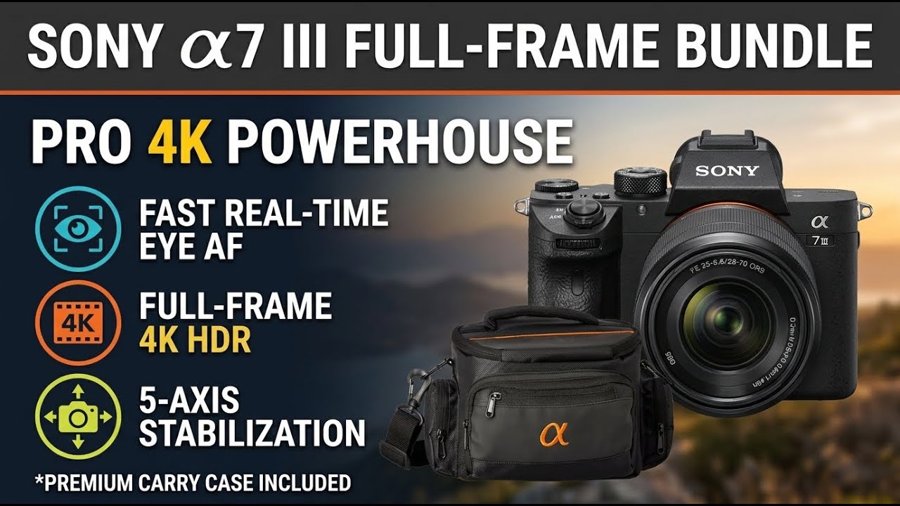 Sony Alpha 7M3K Camera & Premium Carry Case Full Review | Review in Hindi | Features