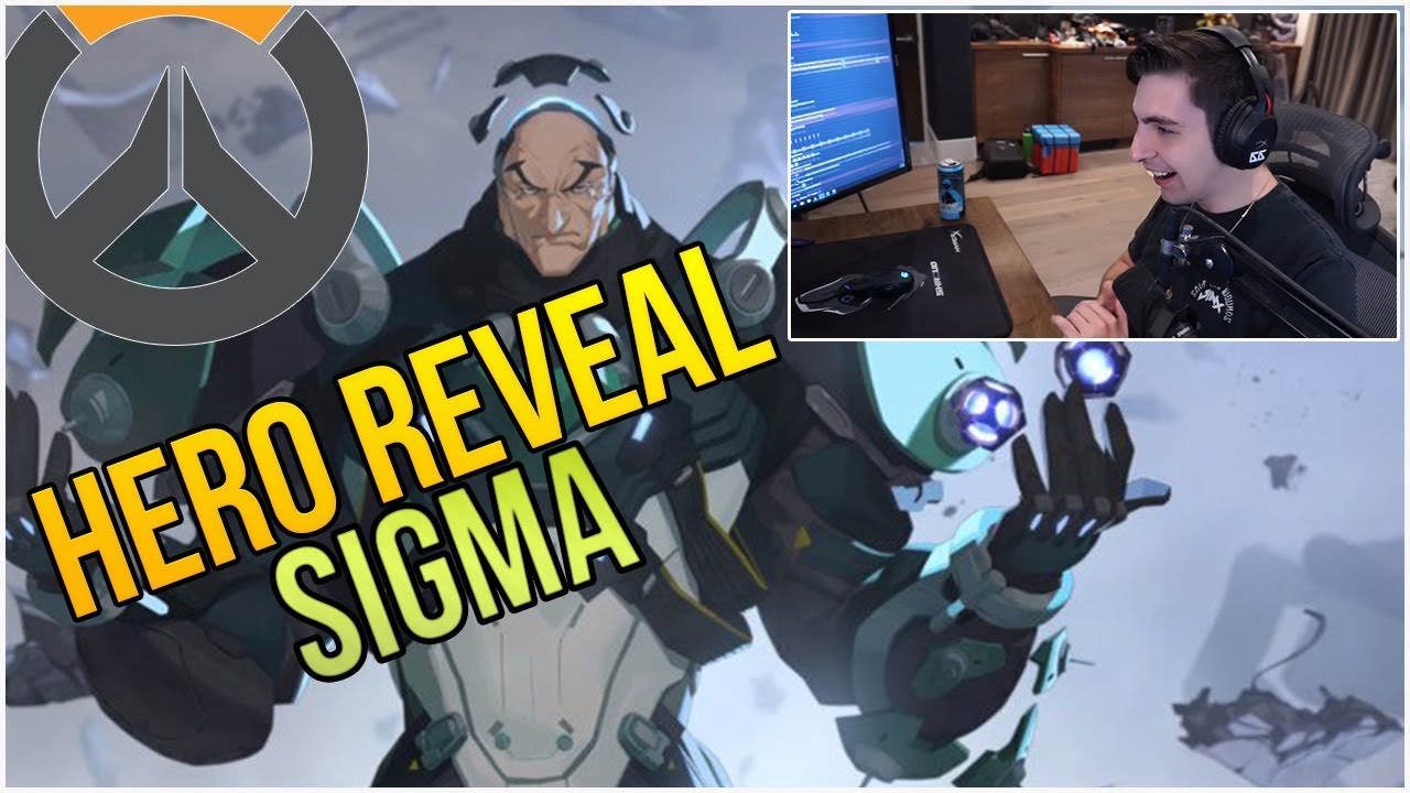 Shroud Reacts to The New Overwatch Hero Reveal Sigma