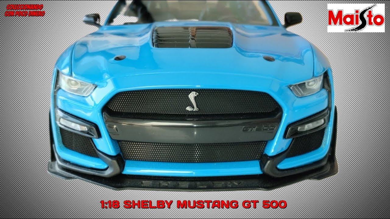 1/18 MAISTO-SHELBY MUSTANG GT 500 (2020)