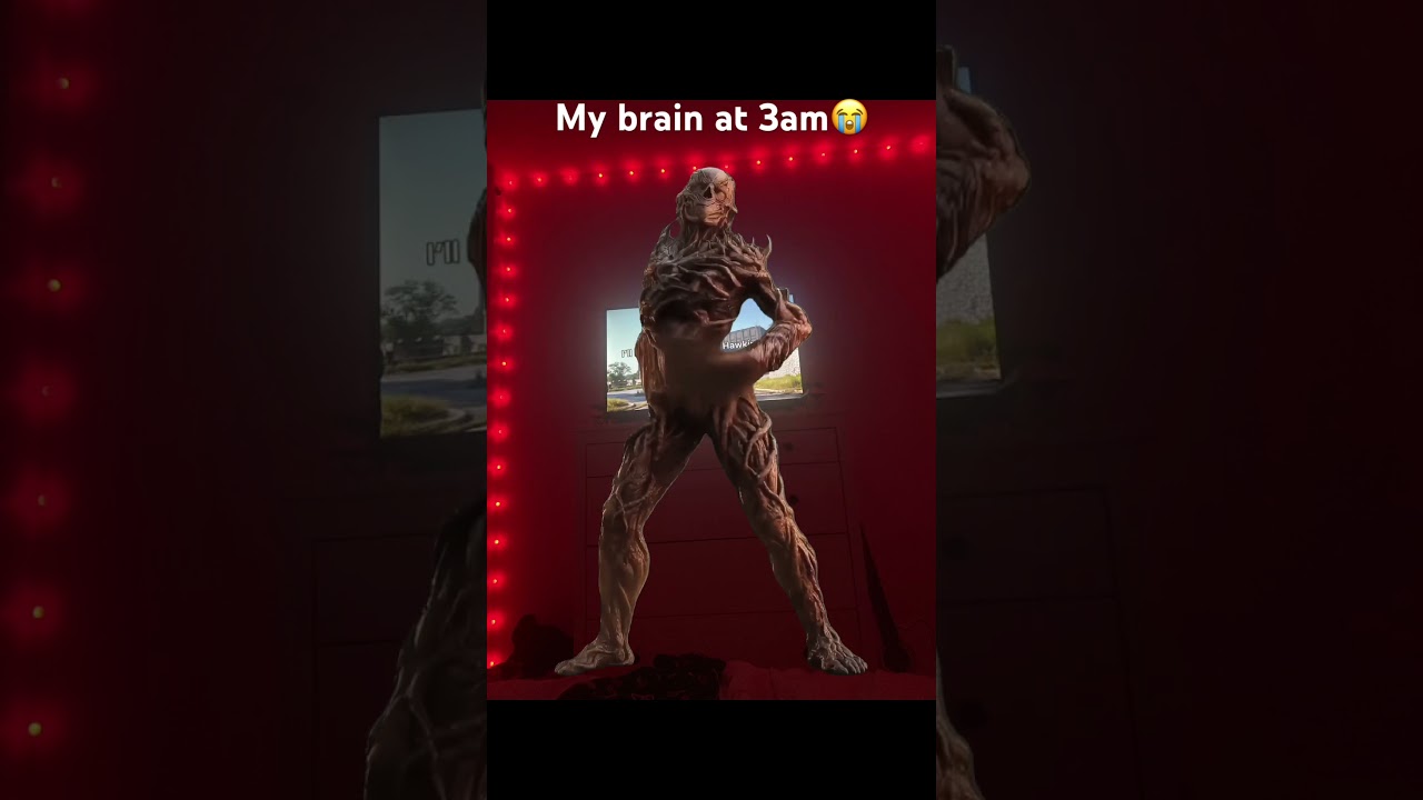 My brain at 3am for no reason 💀#strangerthings #viral #vecna #shorts