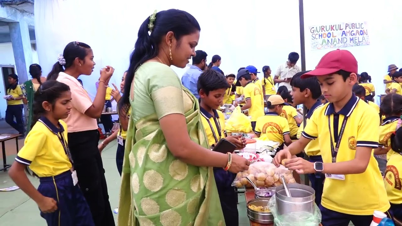 Anand Mela 2025 At Gurukul Public School Risama (Amgaon)