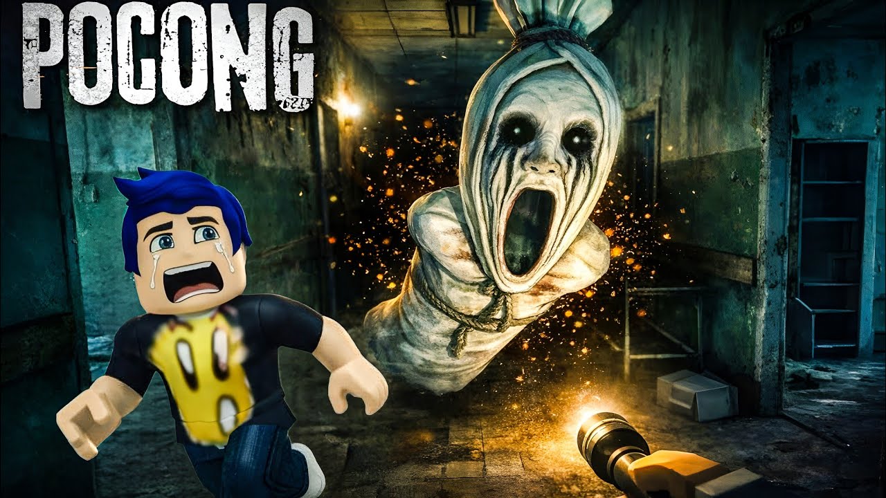 ROBLOX Pocong Cursed Hospital [Full Walkthrough Gamplay]
