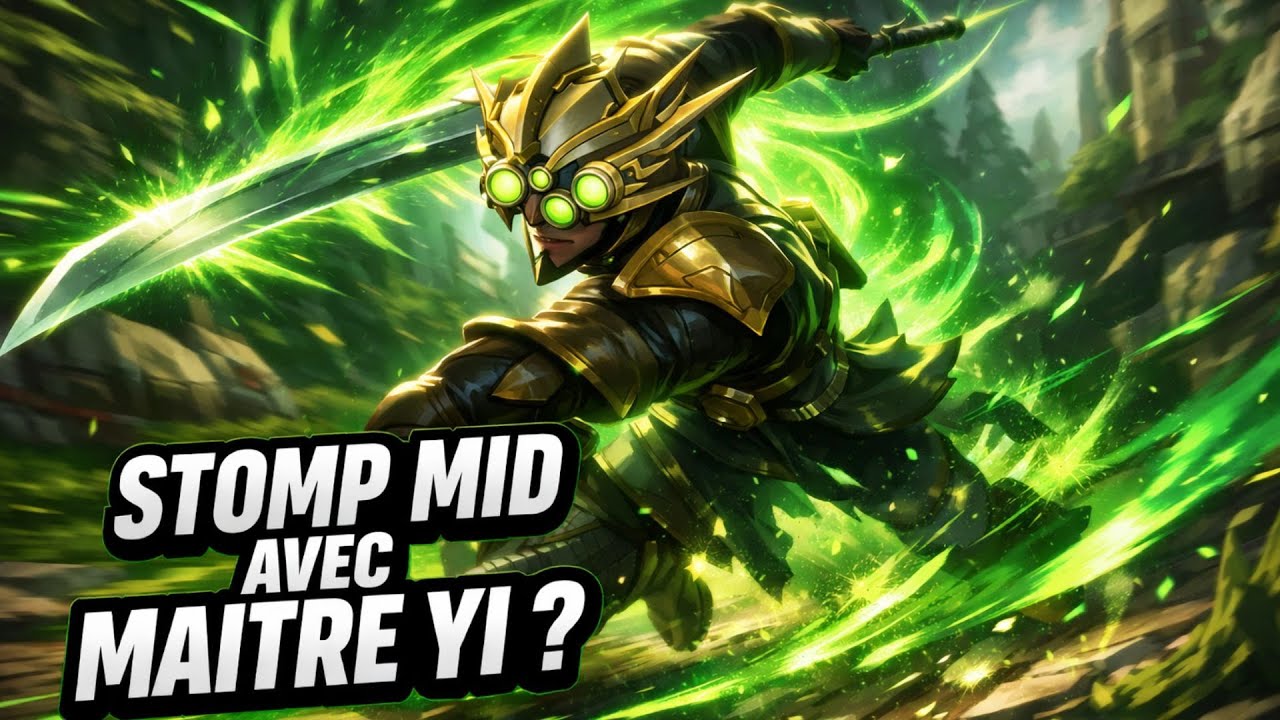 MAITRE YI FULL CRIT S16 : meilleur mid que jungle ?!
