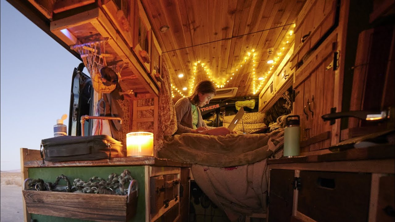 Van Tour - Cabin On Wheels for Full Time Van Life