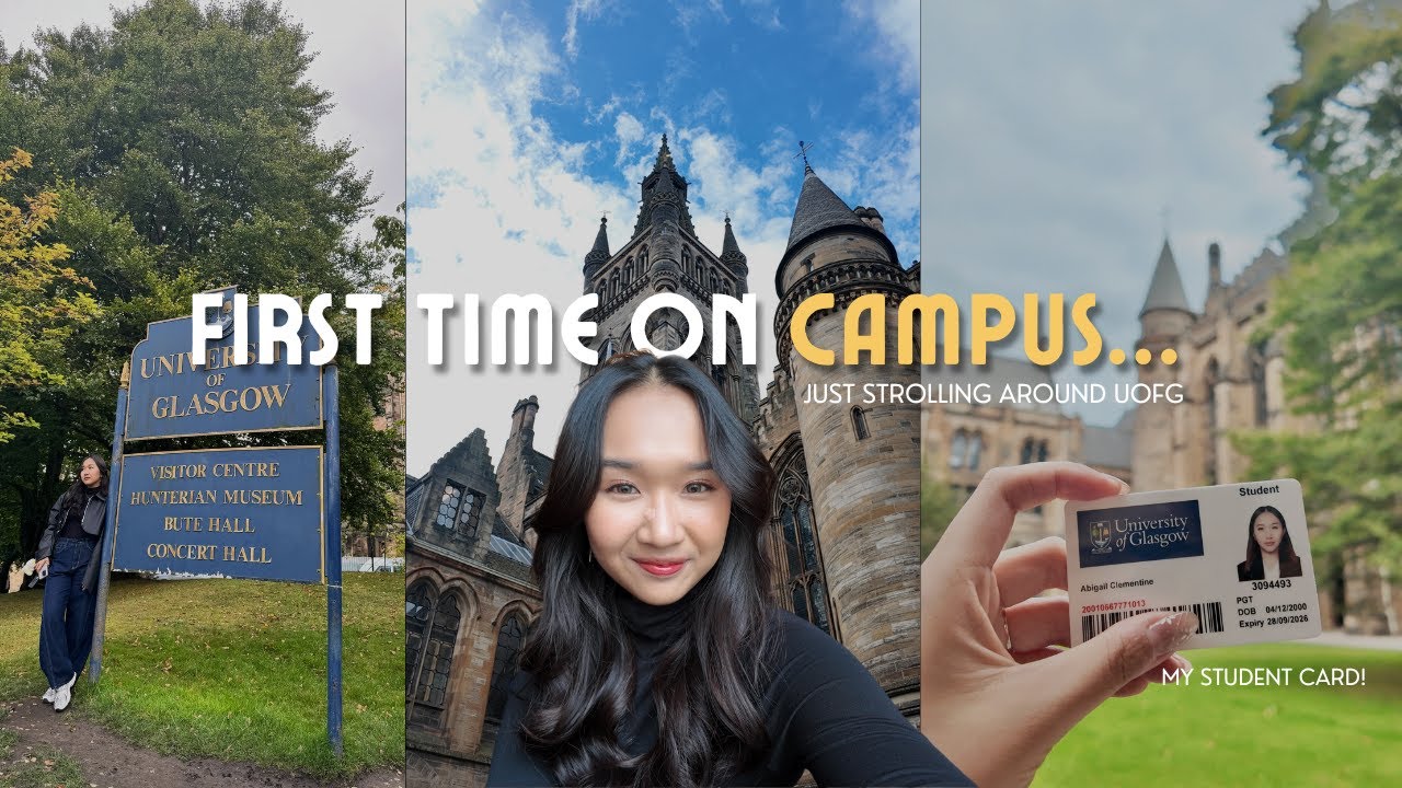 university of glasgow vlog 🇬🇧 | museum hopping, ceilidh dance & strolling around campus ✨