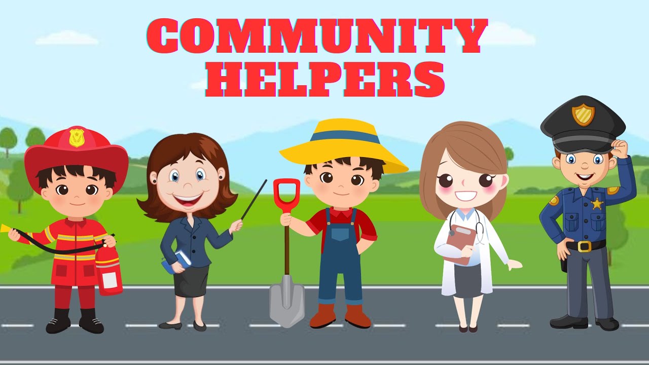 Community Helpers: Jobs, Transport and Workplace..
