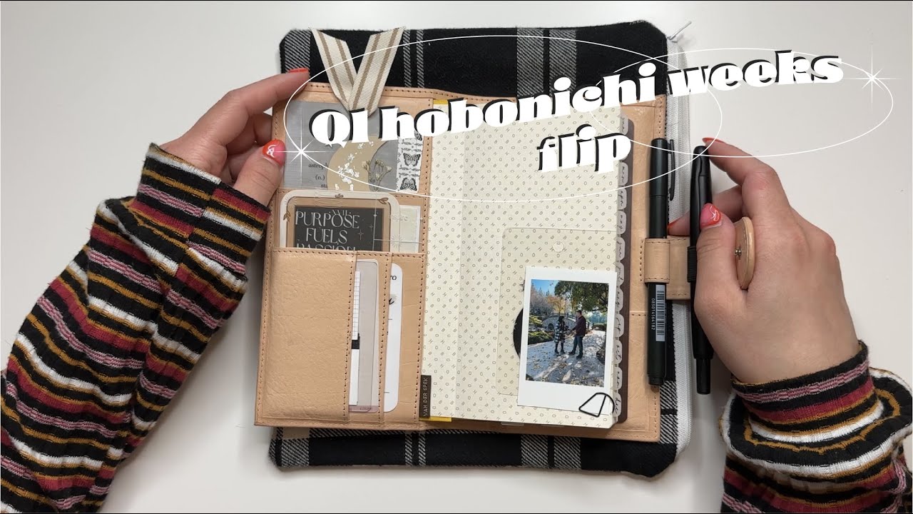 Q1 hobonichi weeks flip