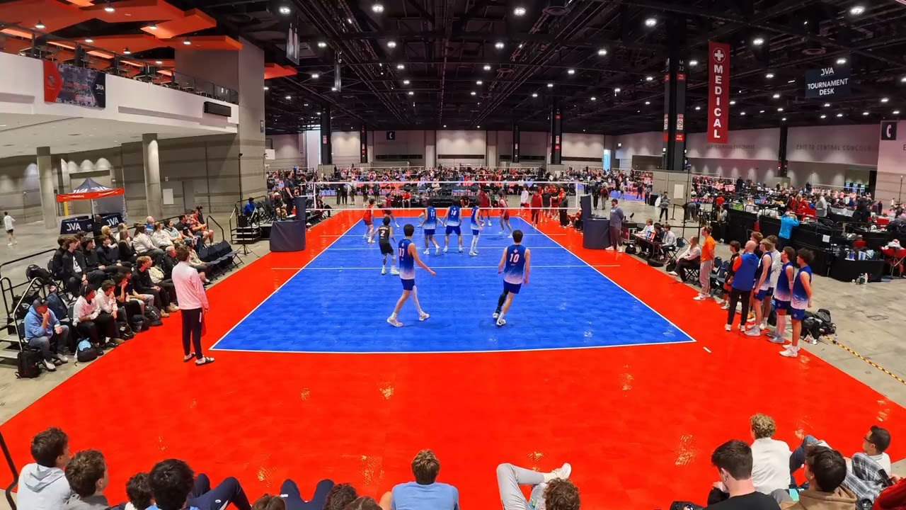 Abe Kniepkamp - 2025 AAU/JVA Chi-Town Boys Challenge - HP 18 Royal vs MVVC B18 Red