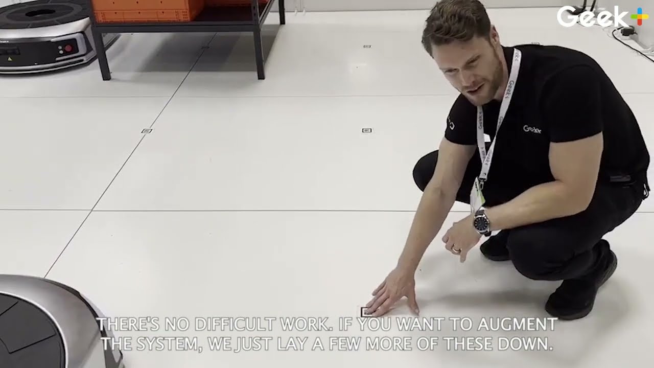 Goods to person Picking robot P-800 Live Demo