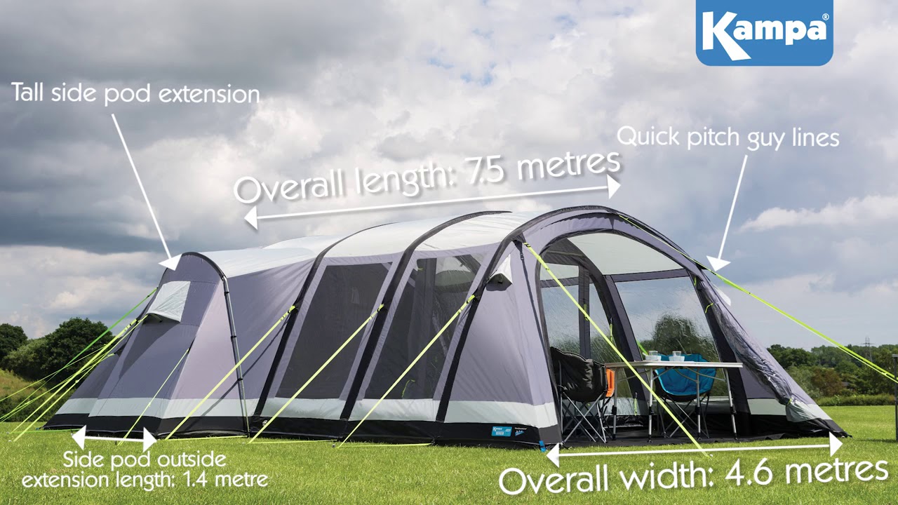Kampa  Bergen 6 AIR Pro  Overview