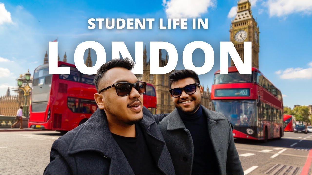 Exploring London with an Indian Student | How is student's life in London in 2021 ? || Hindi Vlog |