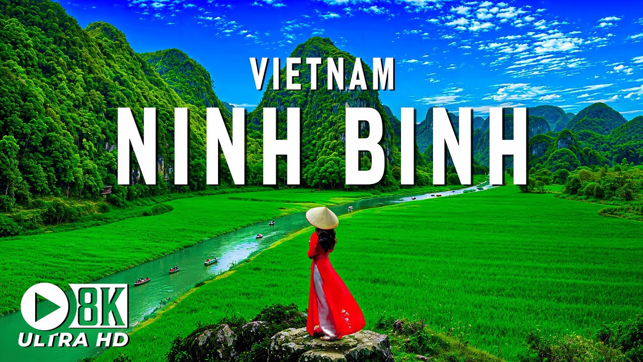 Ninh Binh, Vietnam 8K UHD – Admire The Majestic Beauty Of Ha Long Bay On Land