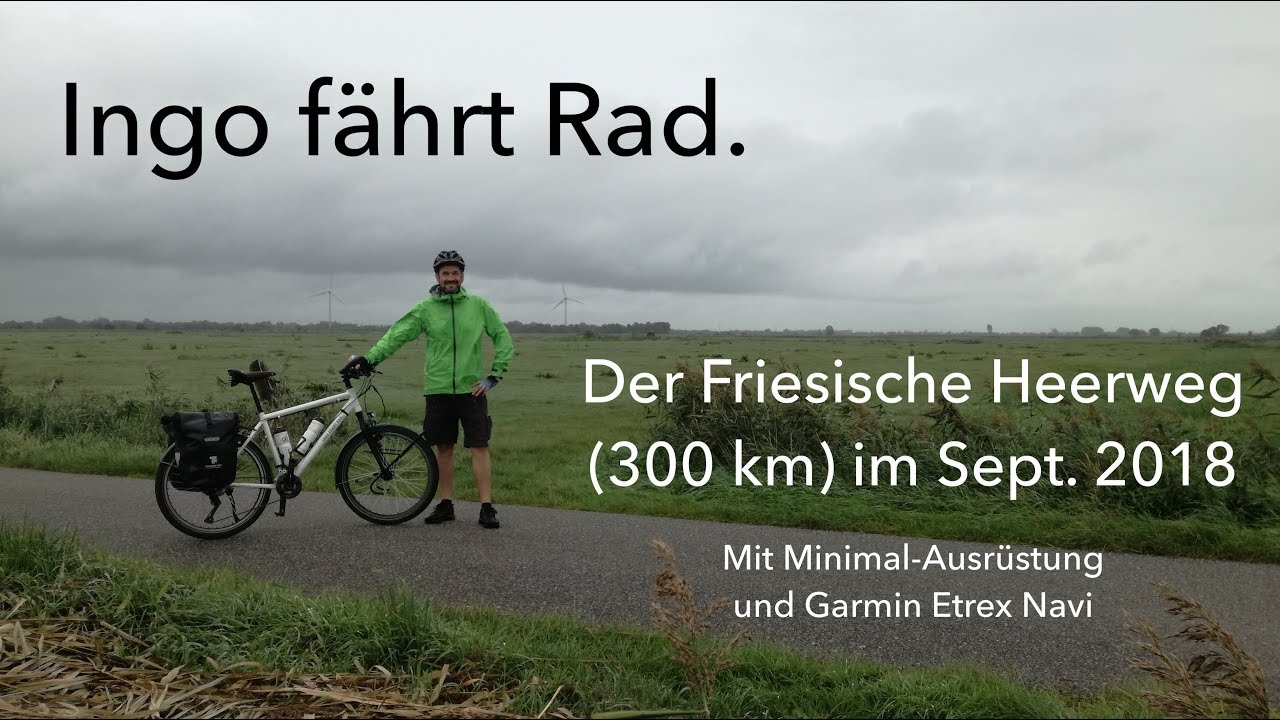Der Friesische Heerweg (300km) im September 2018