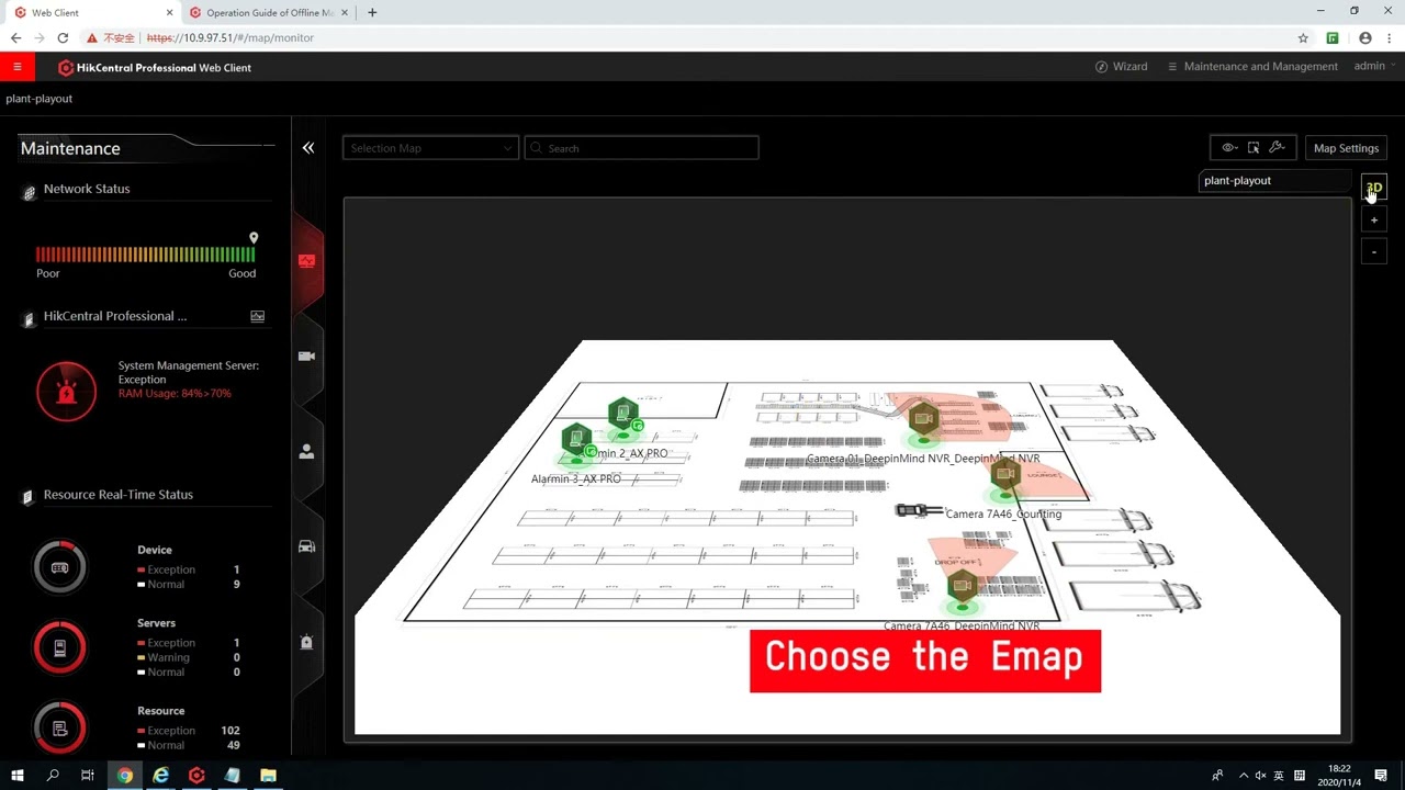 How to Use Maps on HikCentral Pro