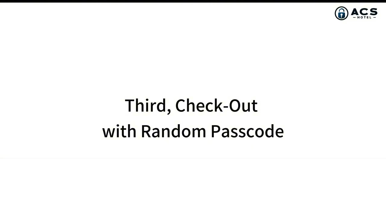 How to Remove or CancelKey Cards, Passcodes & E-Keys via TTHotel Windows App for Guest Check-Out