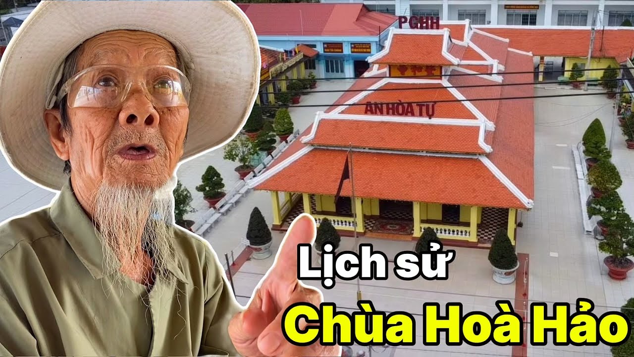 Bất Ngờ 😲 Gặp Ông Lão Kể Về Lịch Sử An Hòa Tự | Khám Phá Chùa Hoà Hảo | Trọng 97 #20