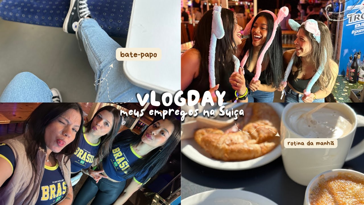Trabalhando em dois empregos na Suiça! Dailyvlog