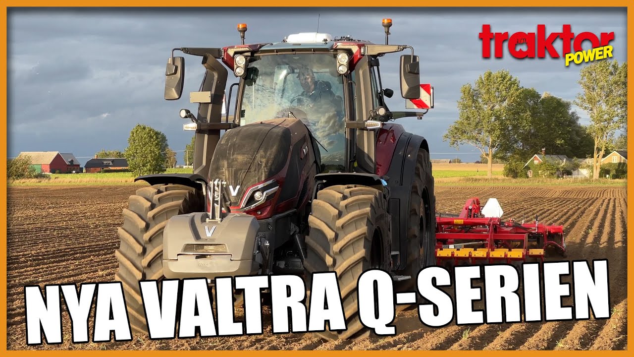 Valtras produktchef visar nya Q-serien