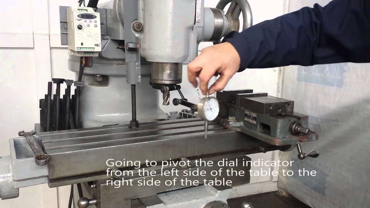 Tramming the Millrite MVN vertical mill