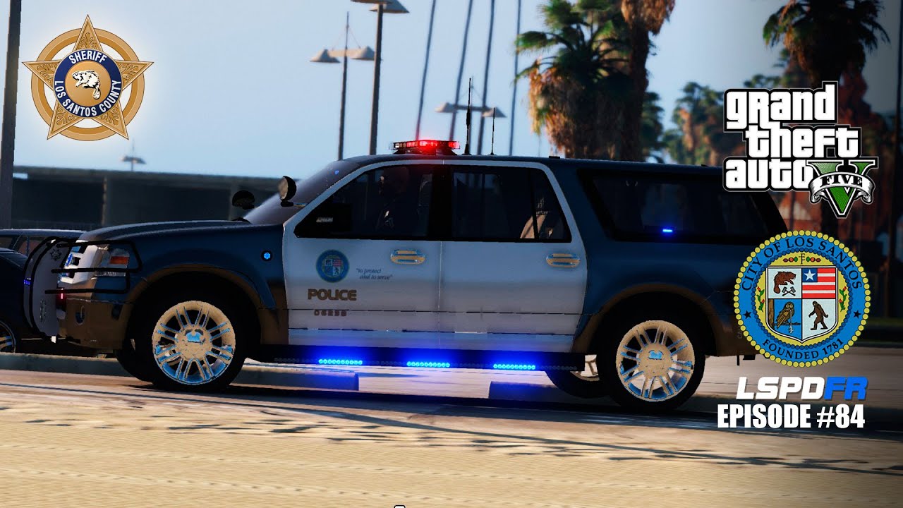 GTA 5 PC Mods: LSPDFR Episode #84 - LAPD Ford Expedition (Restricted Content)