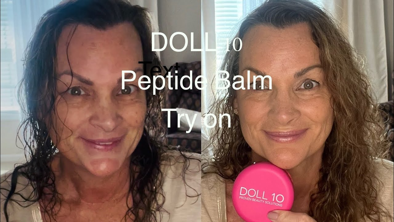 Doll 10 peptide bounce balm- Will it work on my dry, mature skin? #doll10 #beautyover50 #foundation 