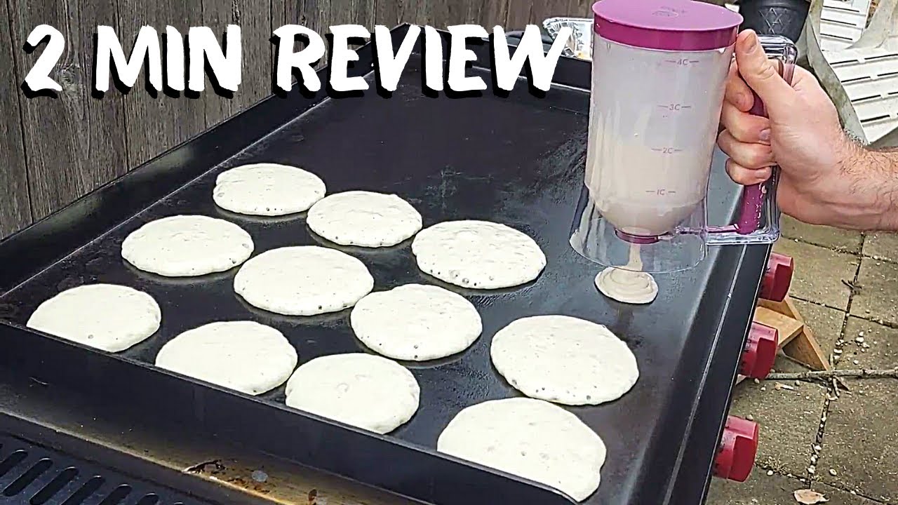 Pancake Batter Dispenser Review | Griddle Accessories