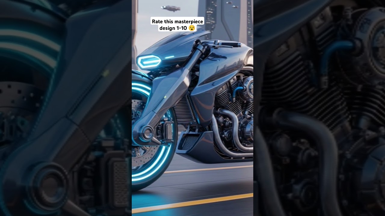 The REAL Tron Bike is Finally Here?! 🤯 #shorts #tron #challenge | AI Concept