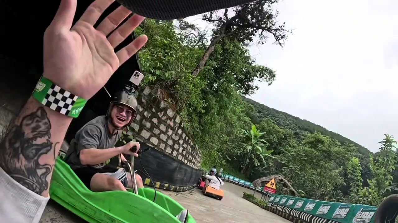 Greenline Luge Game-Cao Nguyên Hoa Đà Lạt