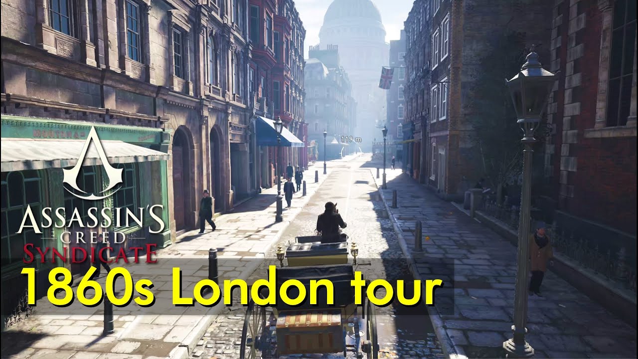 1868 London Map Tour (anticlockwise route) | Assassin’s Creed: Syndicate